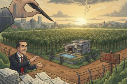 Gambar ilustrasi lahan aset pemkab