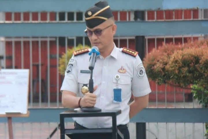 Yuniarto, Kalapas Kelas IIA Pekanbaru (sumber IG: @lapas_pekanbaru)