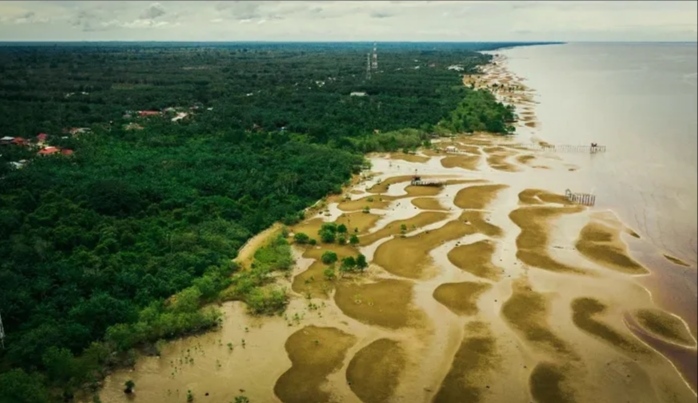 Abrasi di pesisir kabupaten bengkalis
