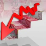 Ilustrasi nilai tukar rupiah anjlok terhadap dolar amerika serikat