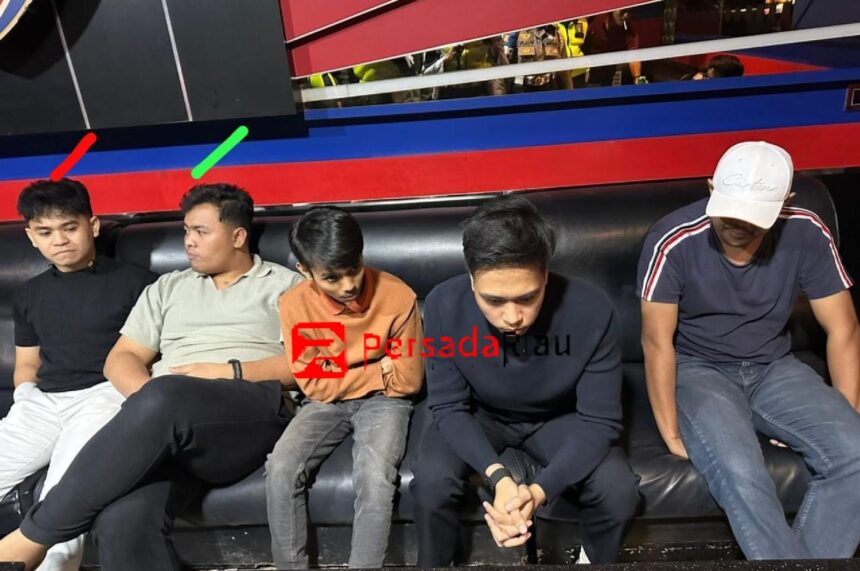 Aparat amankan anak-anak pejabat dan orang penting di Pelalawan saat pesta narkotika