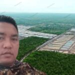 Ketua pemuda lumbung informasi rakyat riau, daniel saragih