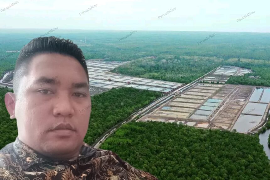 Ketua pemuda lumbung informasi rakyat riau, daniel saragih