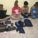 Empat tersangka pelaku penipuan