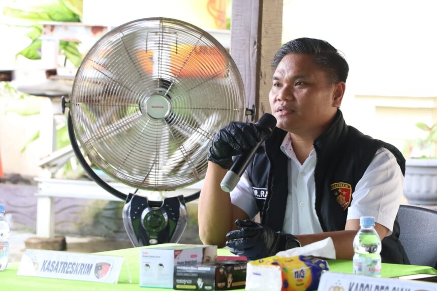 Kasat Reskrim Polres Siak AKP Dr Raja Kosmos
