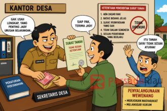 Penyalahgunaan wewenang oleh skretaris desa dalam menerbitkan dokumen sporadik di desa sotol