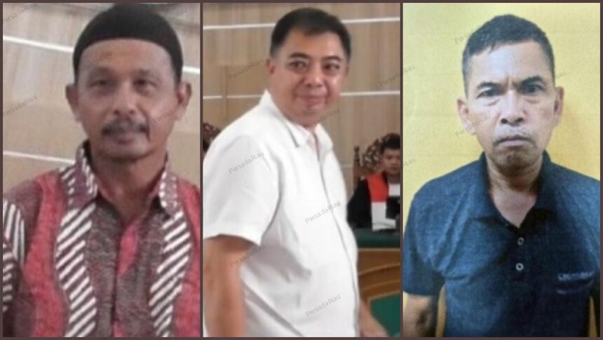 Buronan (dari kiri) : Paijo Riswandi, Novrianto, Muhammad Yusuf